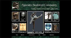 Desktop Screenshot of figurativesculptors.com